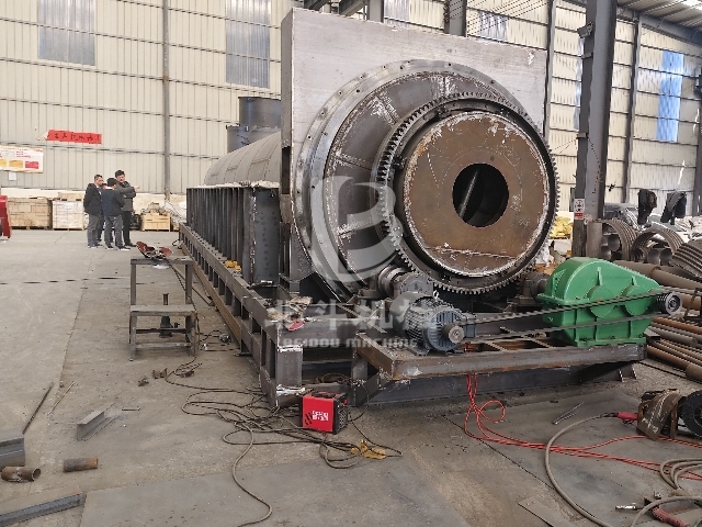 北斗動態(tài),客戶到訪考察炭化設備